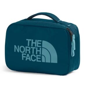 The North Face Base Camp Voyager Toiletry Kit Midnight Petrol/Algae Blue